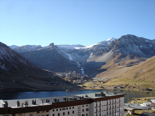 vue été de l`appartement